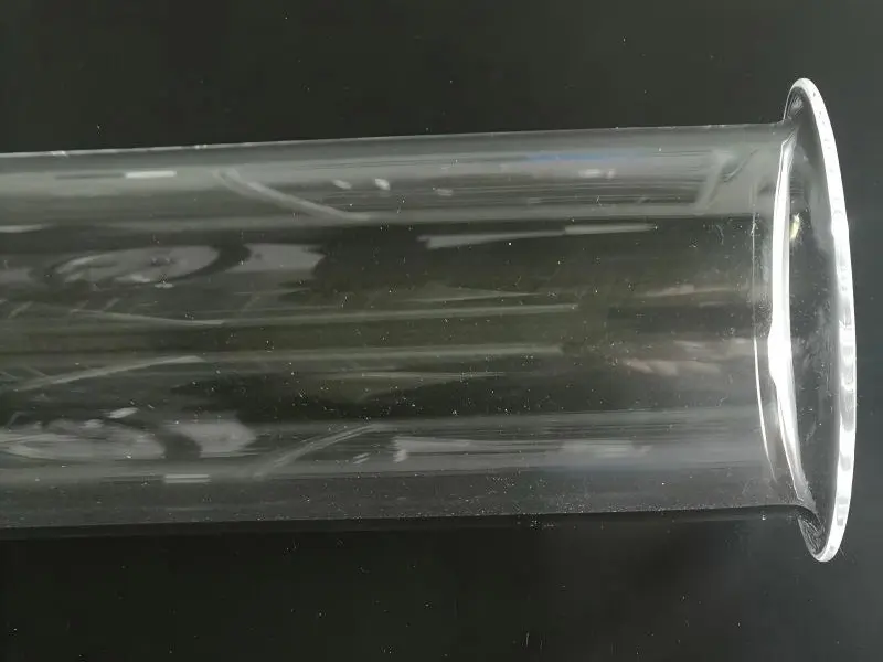 Southeast Quartz China – High-Purity Quartz Burner Tube with Flange for Industrial Heating and Laboratory Applications